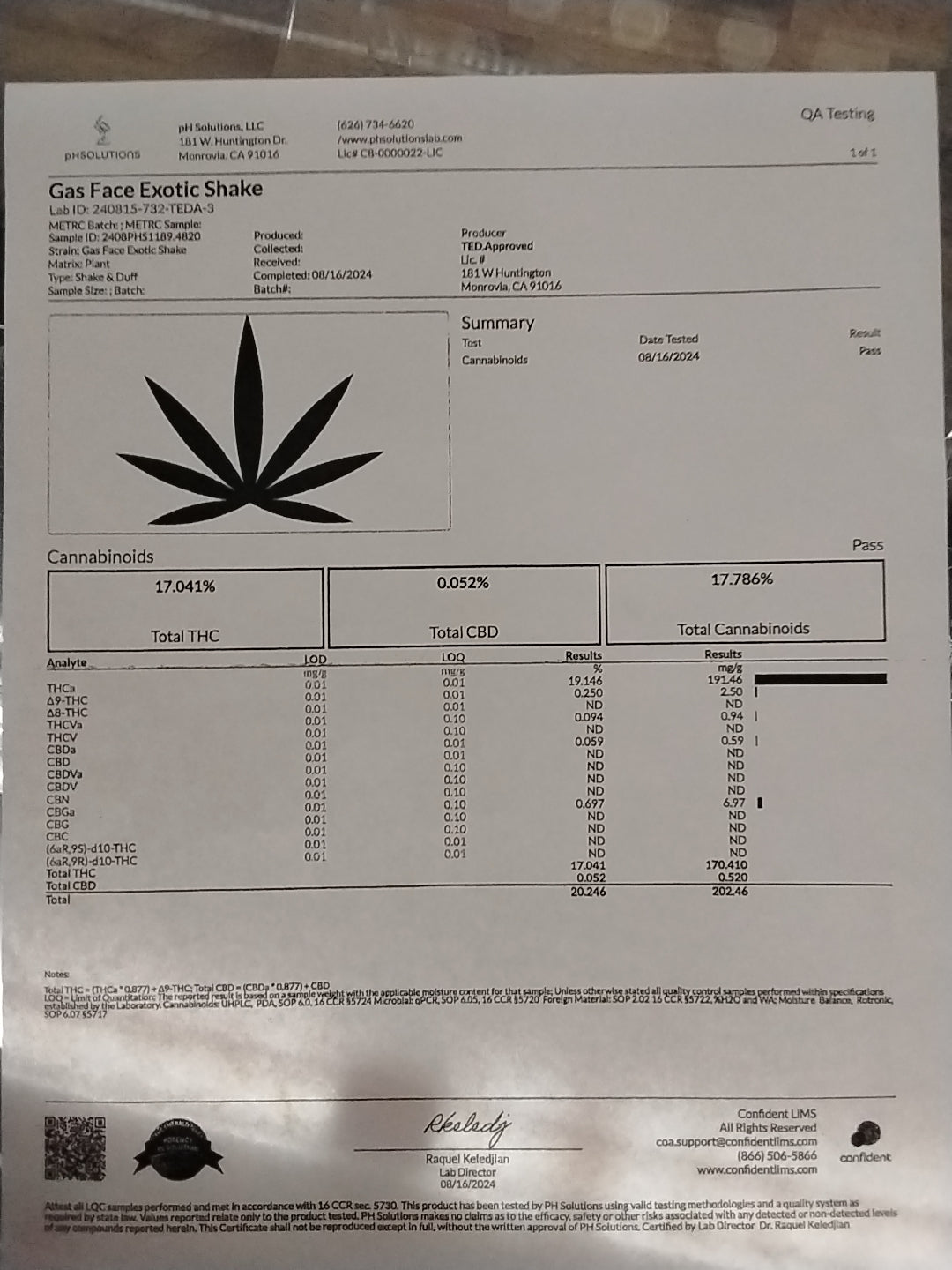 Grav Labs Preload Taster