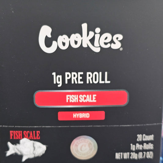 Fish Scale 1g Pre-Roll (Cookies)