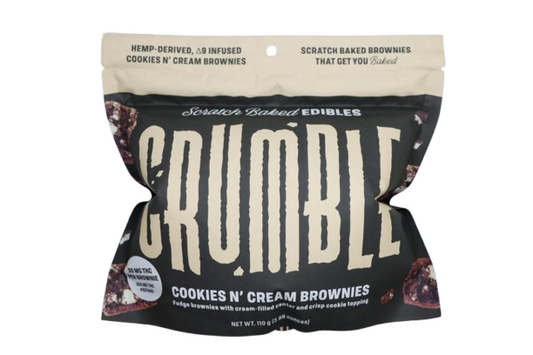 CRUMBLE Scratch Baked Brownies