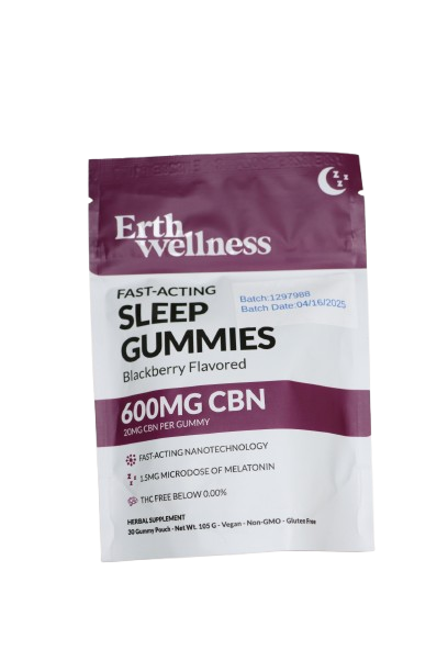 Erth Wellness THC Free Gummies