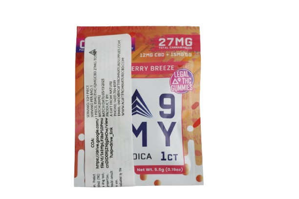 DELTA 9 GUMMIES 1 CT 27MG