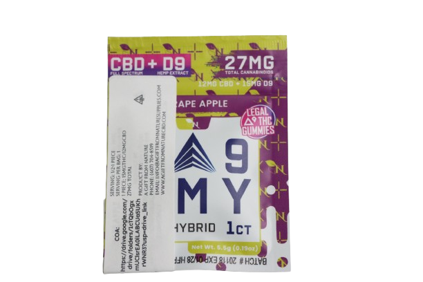 DELTA 9 GUMMIES 1 CT 27MG