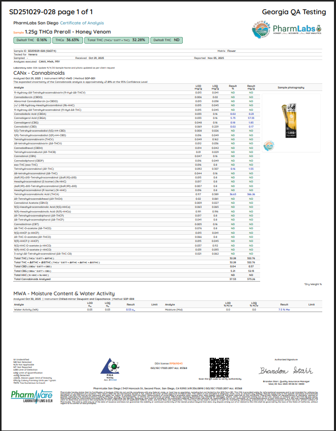 Venera 1.25g Preroll