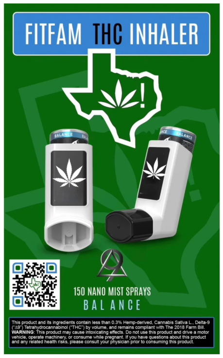 FitFam THC Inhaler