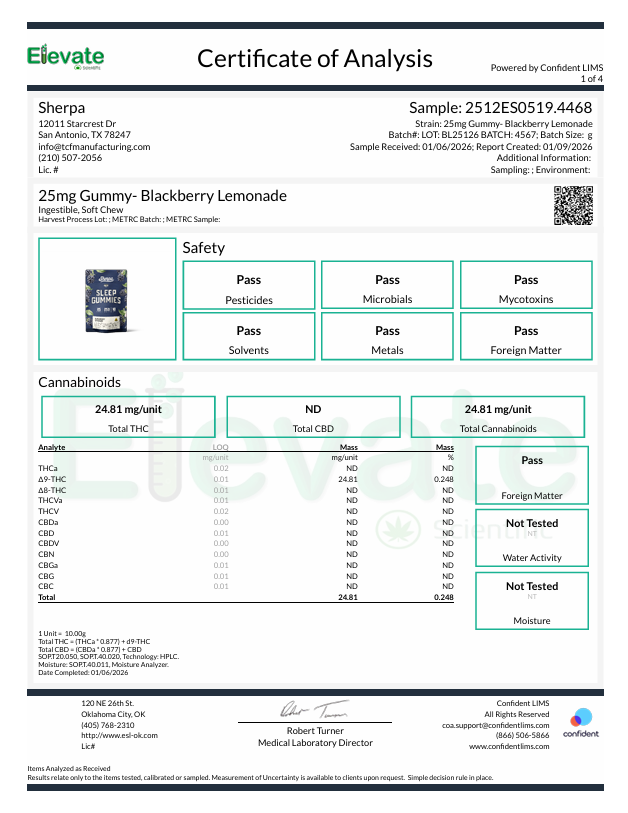 Sherpa 50mg (2ct) (batch#SB25126)