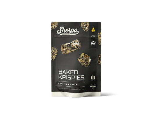 Sherpa THC Baked Krispies 5ct