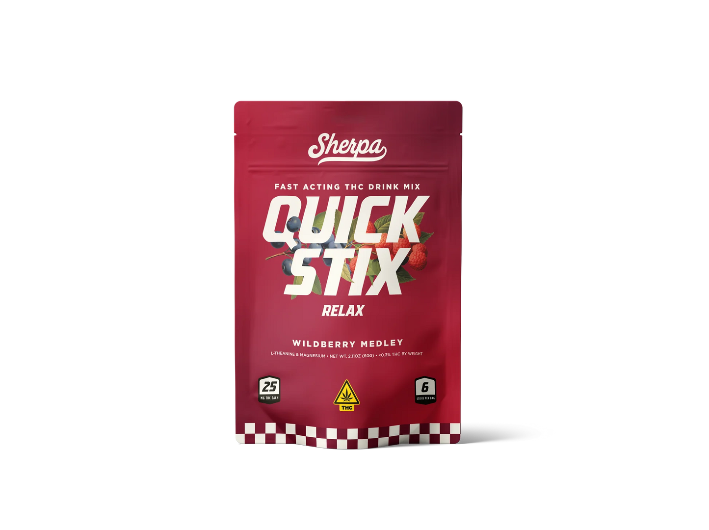 Sherpa Quick Stix: Drink Mix 25mg