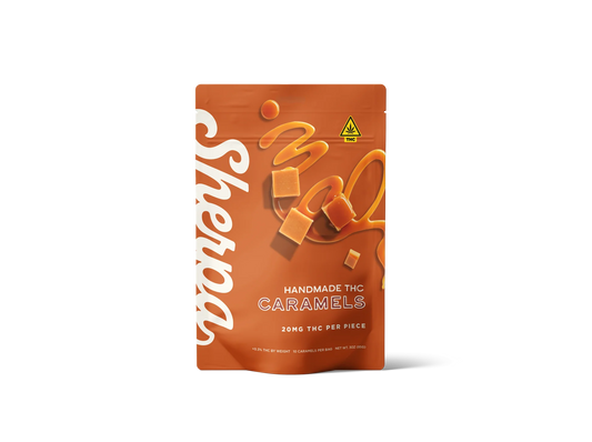Sherpa THC Caramels 20MG (batch#CAR126)