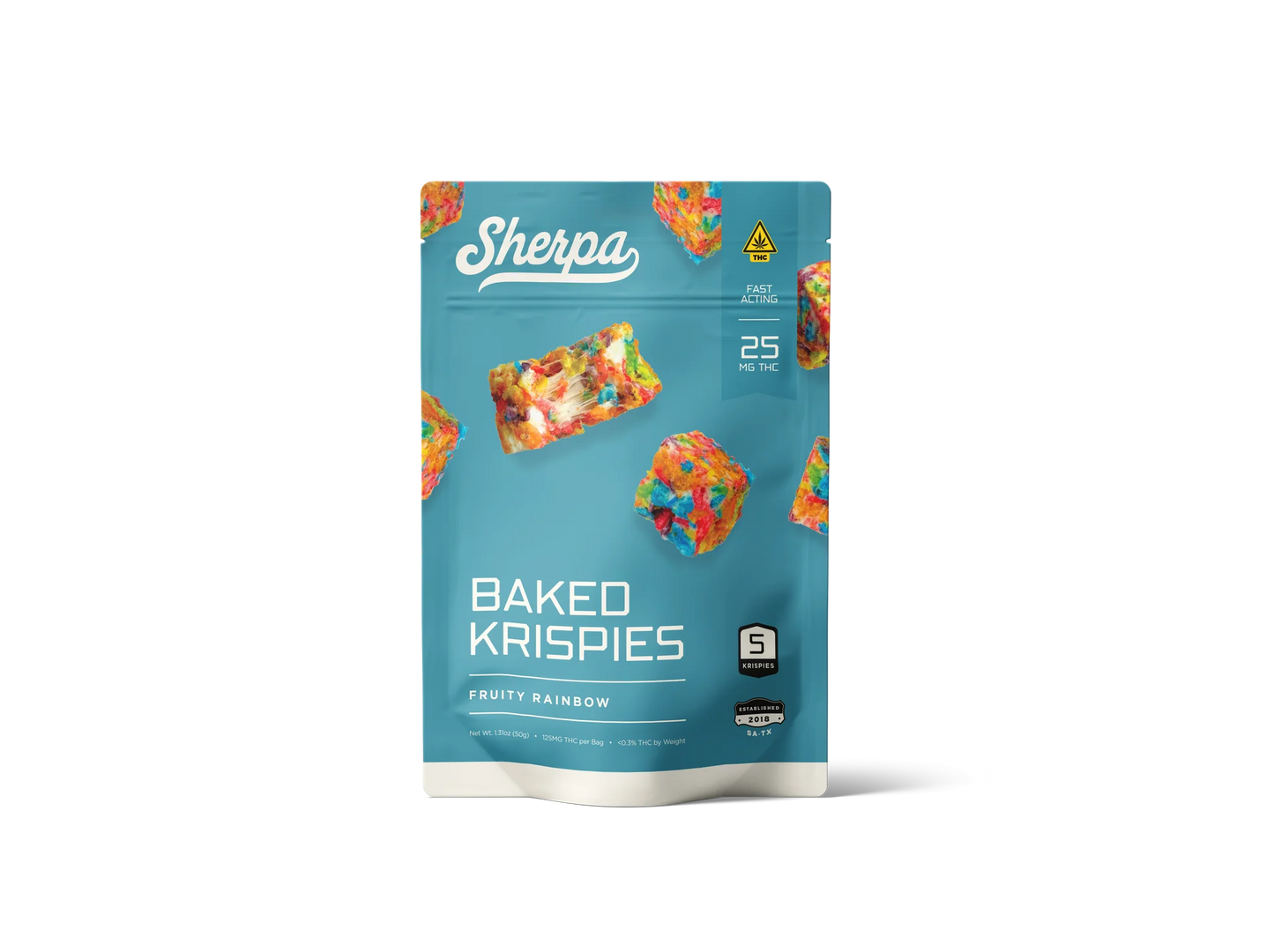25mg THC Baked Krispies