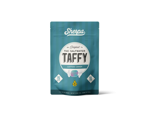 Sherpa THC Saltwater Taffy 15MG