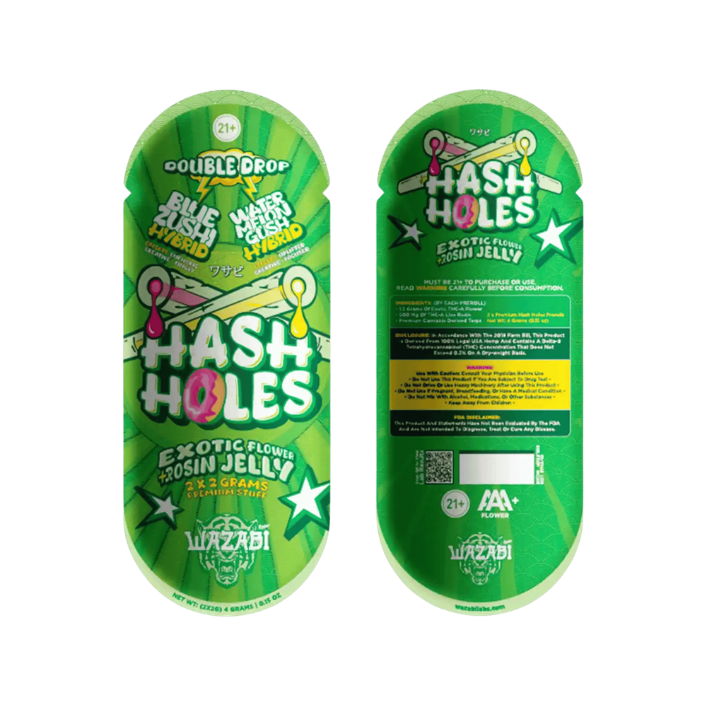 Wazabi Double Drop Hash Hole 2 pack