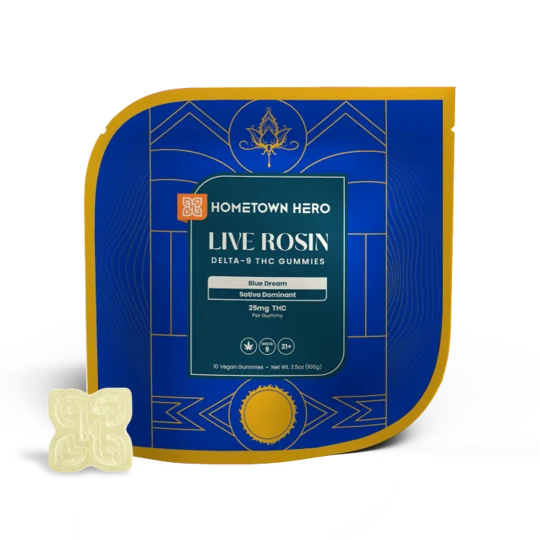 Hometown Hero  Live Rosin Gummies