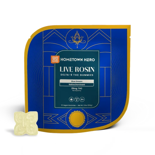 Hometown Hero  Live Rosin Gummies