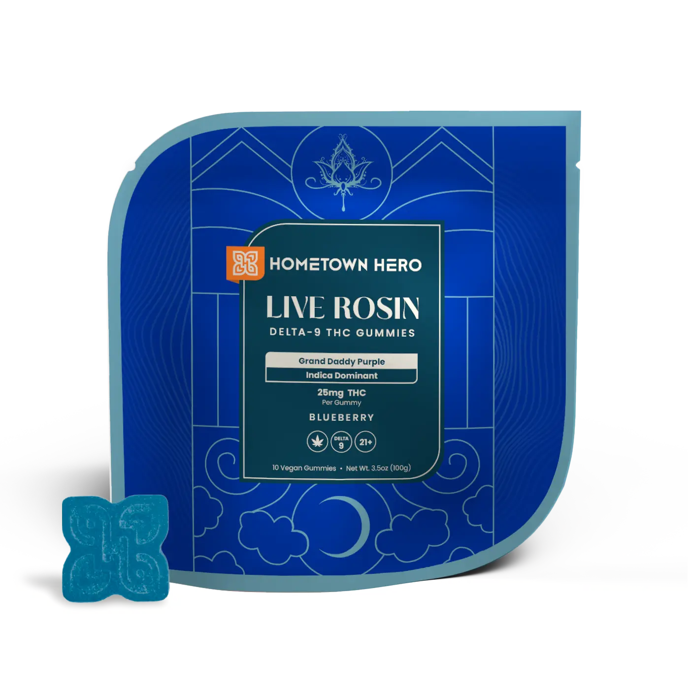 Hometown Hero  Live Rosin Gummies