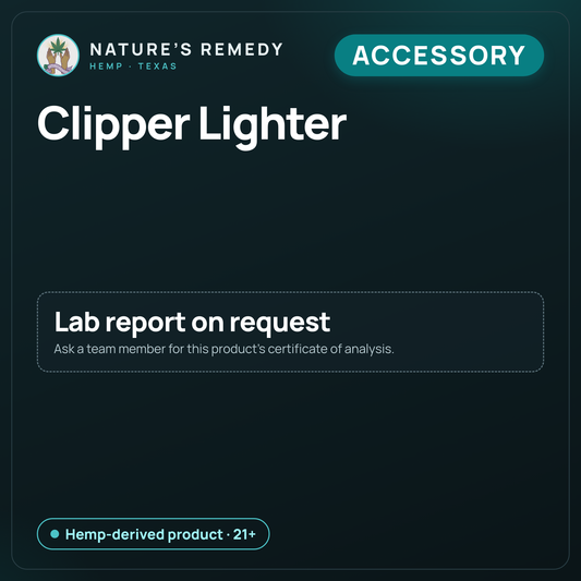 Nature's Remedy lab card: Clipper Lighter (Accessory)