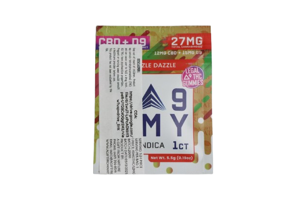 DELTA 9 GUMMIES 1 CT 27MG
