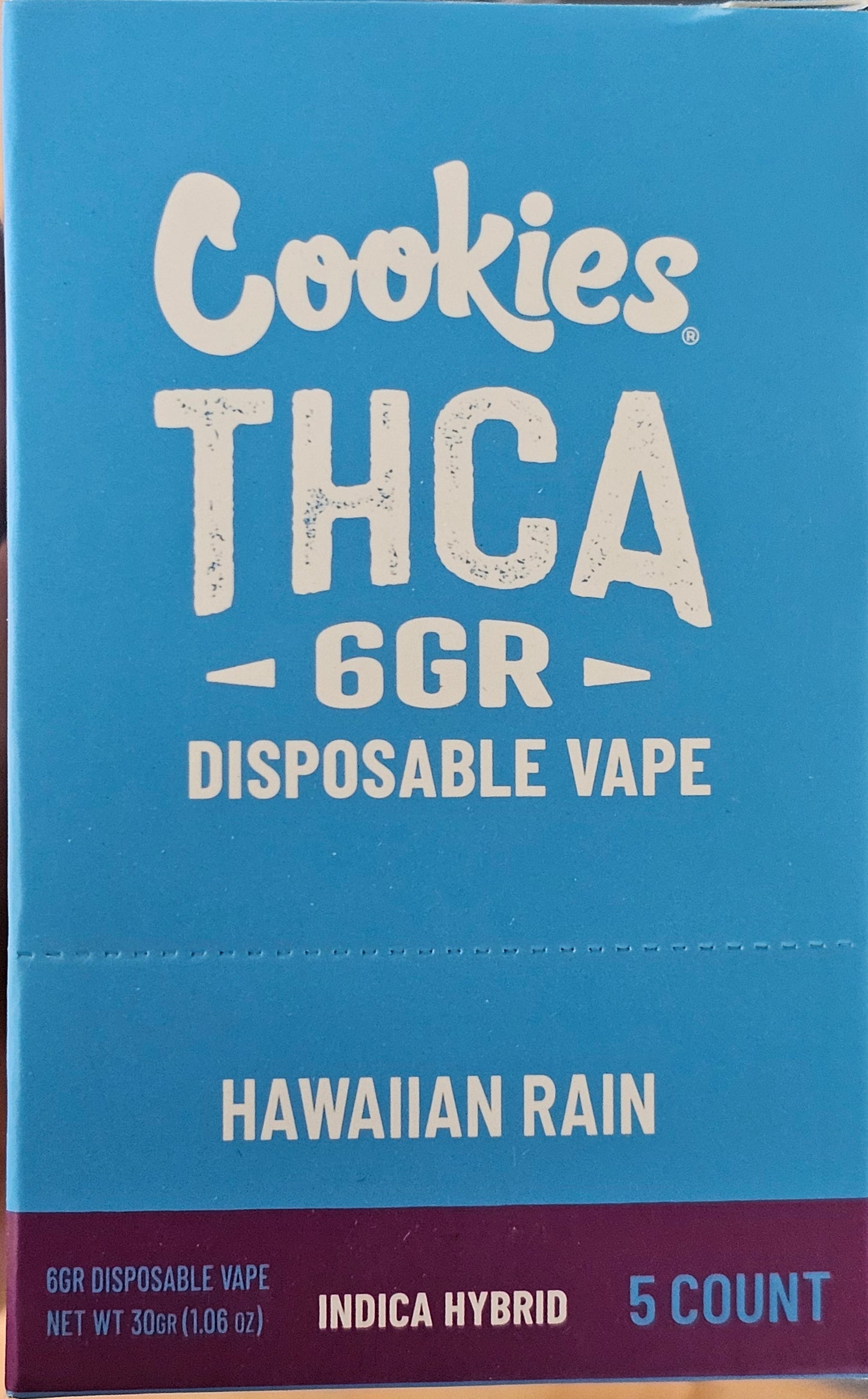 Hawaiian Rain 6g Disposable (Cookies)