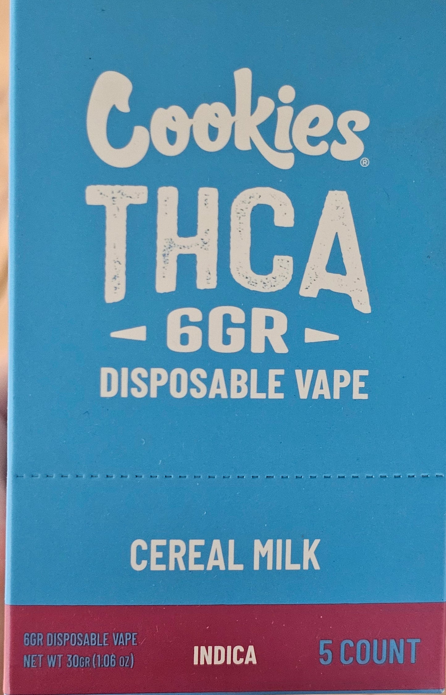 Cereal Milk 6g Disposable Cookies